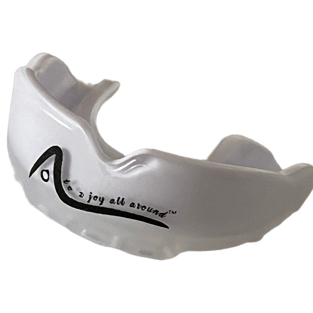 Sports Mouth Guard Teeth Protector Smooth Edge MMA Gum Shield Soft-Slim Mold w C